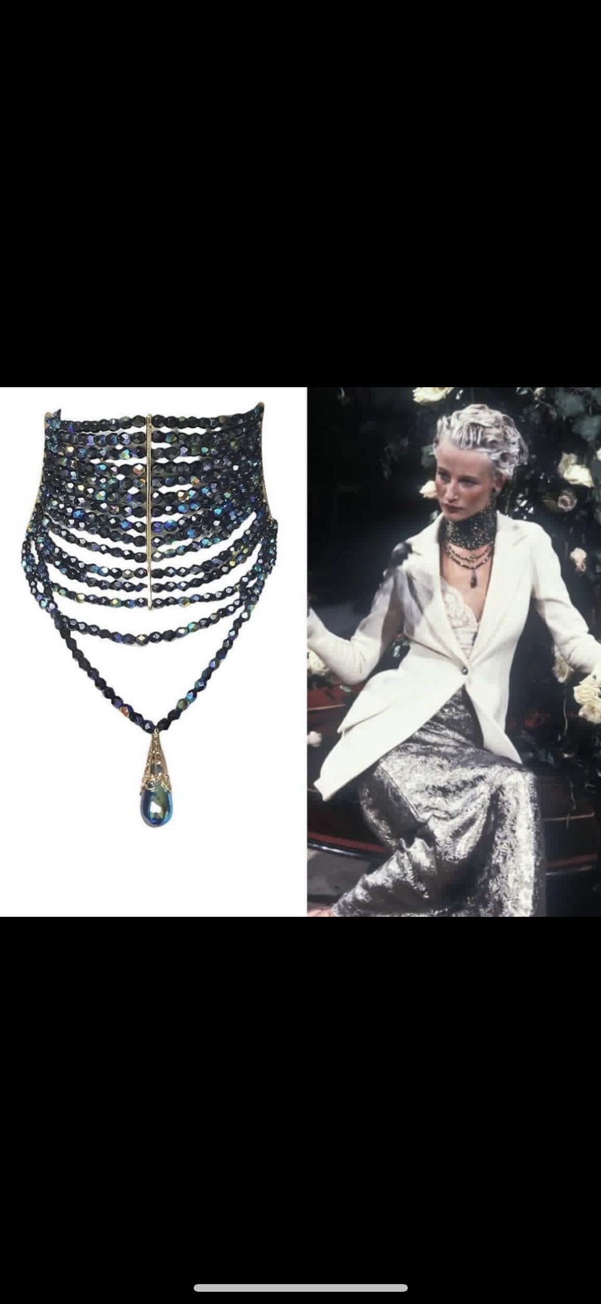 Dior 1998 Masai Necklace