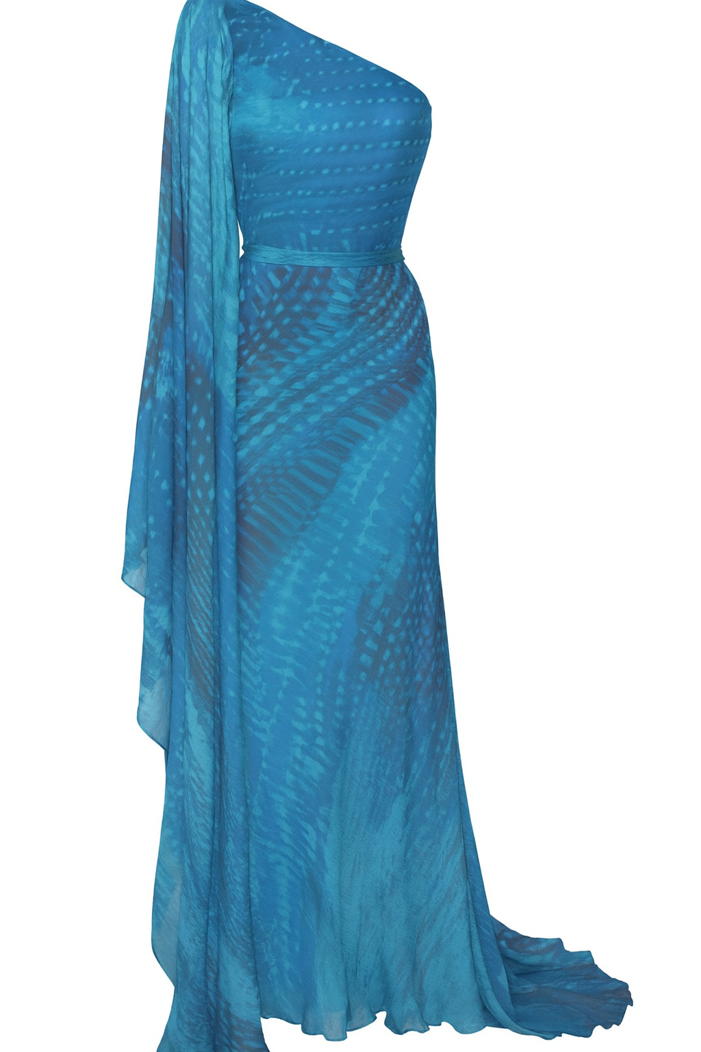 Roberto Cavalli Blue Gown