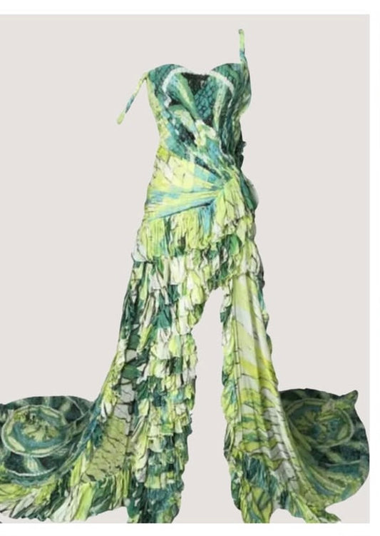 Roberto Cavalli SS 2004 gown