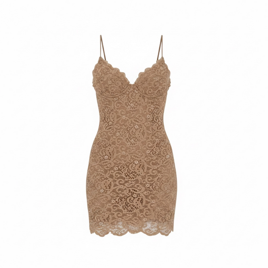 Donna Karen 1995 mini lace dress