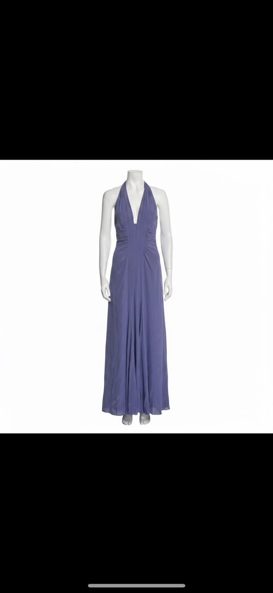 Versace lilac gown