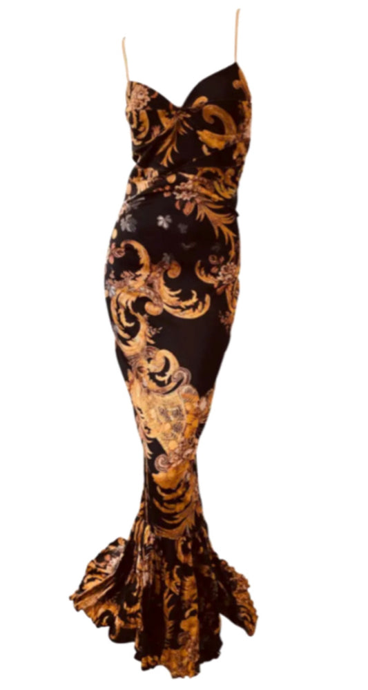 Roveto Cavalli Mermaid gown